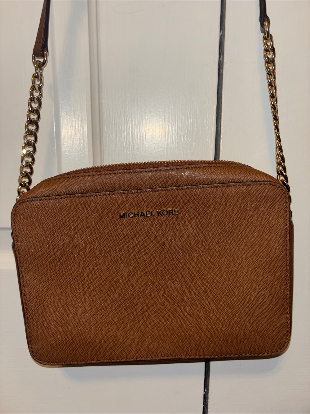 Michael Kors Leather Crossbody Bag